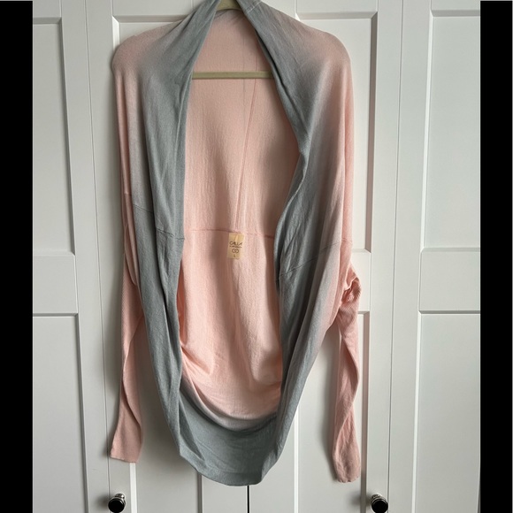 CALIA by Carrie Underwood Effortless Dip Dye Cocoon Cardigan Sweater - Picture 3 of 7